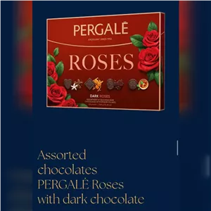 شکلات کادویی پرگاله 348گرم رز کلاسیک , pergale