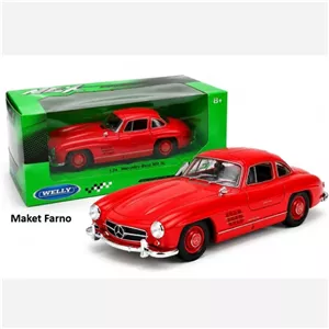  ماکت ماشین فلزی Mercedes Benz 300SL برند ویلی WELLY