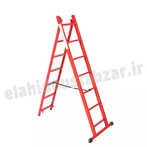 نردبان 14 پله 4 متری آیرون (2تکه)