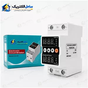 محافظ ولتاژ جریان دیجیتال ASIA SMART POWER مدل XL-02