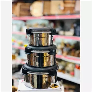 کاسه 3عددی استیل 