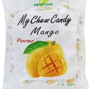 تافی پاستیلی میوه ای با طعم انبه وارداتی مناسب هدیه و پذیرایی my chew candy