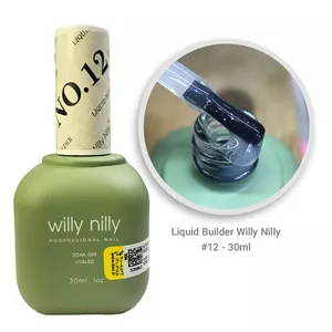 لیکوئید بیلدر کاشت ناخن willy nilly ویلی نیلی 30 میل - کد 12
