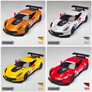 ماکت شورولت کوروت2016 سی 7 کینسمارت( Corvette C7.R Race Car 2016 kinsmart) 