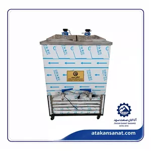 شیر سرد کن 500 لیتری لبنیاتی 2 مخزن