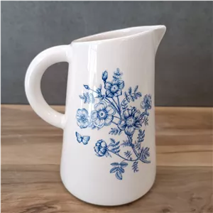 پارچ سرامیکی قلم آبی