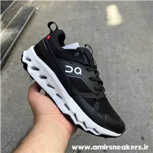 کتونی on running qc آن رانینگ مشکی زیره سفید