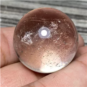گوی سنگ کوارتز طبیعی و خاص کد7591