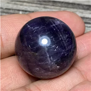 گوی سنگ طبیعی امتیست زیبا کد7595