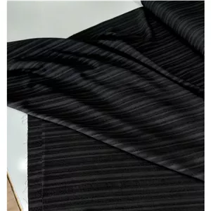 پارچه مشکی خنک و تابستانه سوپر کراش نخی قیمت برای 10 سانت