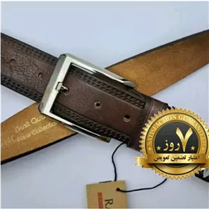 کمربند مردانه مجلسی و اسپرت رابو با پهنای 35 میلیمتر و یراق استیل