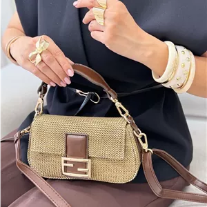 کیف فندی بافتی
