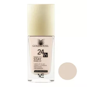 کرم پودر مایع Spf 10 گلد انجل مدل Stay شماره 03 مناسب برای انواع پوست حجم 40 میلی لیتر