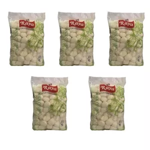 پنبه آرایشی رایا مدل S5 وزن 100 گرم مجموعه 5 عددی