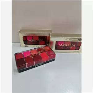 پلت رژلب 10 رنگ SHEGLAIVI