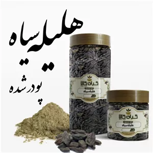 پودر شده هلیله سیاهسورت و شست و شو شده با دستگاههای تماماتوماتیک