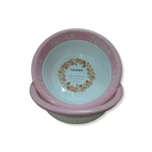 لگن پلاستیکی دو رنگ سایز 3
