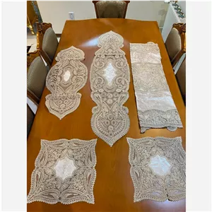 ست رومیزی 5تکه قیطان ترک کد 669