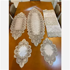 ست رومیزی 5تکه ترک طرح گندمی