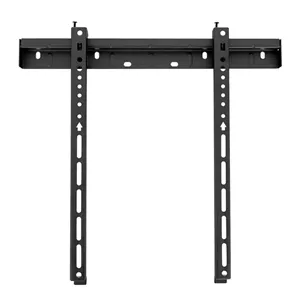 براکت پایه تلویزیون ثابت 32 تا 60 اینچ دیواری نگهدارنده استند قفسه دکور میزتلویزیون نصب دیواری (پس کرایه)