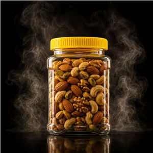 جار 1.5 کیلویی عسل با درب آجدار (بسته 78 عددی) 