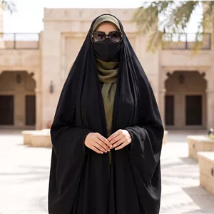 چادر عربی جواهر دوزی سارا