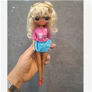 عروسکlol مو آبی ال وال وارداتی 