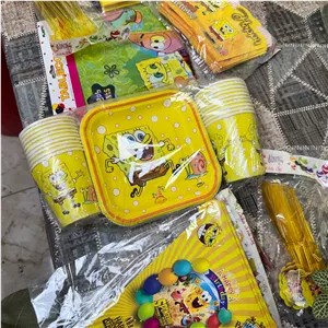 پک تولد 20 تایی باب اسفنجی