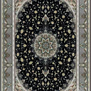 فرش قیطران 1500 شانه کلکسیون مستانه طرح گیسو (رنگبندی متنوع)