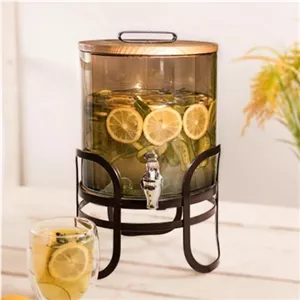 کلمن شیشه ای پایه فلز bvkمدل مجستیک کد 453701