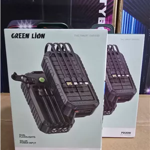 پاوربانک خورشیدی Green Lion Solar Mate 20000mAh یک شارژر همراه قدرتمند و چندمنظوره است 