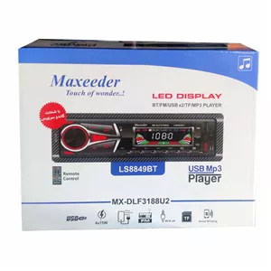 ضبط خودرو مکسیدر MAXEEDER مدل رادیو فلش LS8849BT