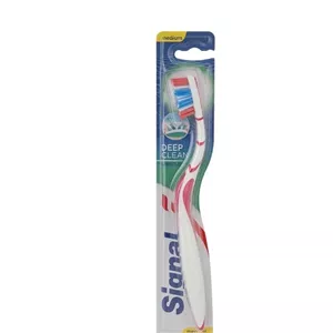  مسواک بزرگسال سیگنال مدل DEEP CLEANING (V-BRISTLESS) برس متوسط 