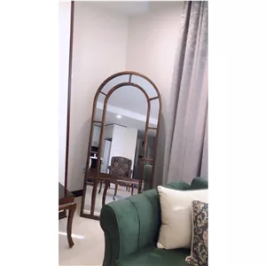 قاب اینه قدی چوبی مدل پنجره ای