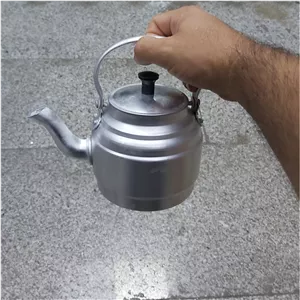کتری تیزابی 0 75 لیتری (قوری روحی کوچک یا کتری روحی کوچک) دسته بالا سایز20