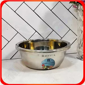 لگن استیل سایز 20 استیل نگیر M2738 زومبا