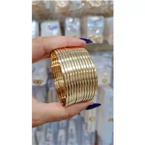 النگو طلا روس اینه ای پک شیش عددی رنگ ثابت