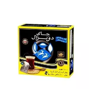 چای تی بگ عطری 100 عددی دو غزال