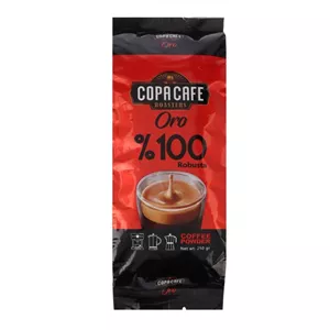 دانه قهوه 250 گرم ORO 100 روبوستا کوپا 