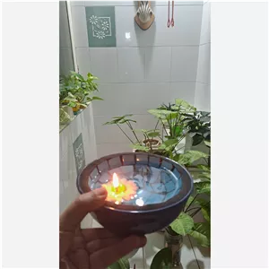 حوض ماهی کاشیکاری قیر اندود سایز کوچک