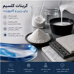کربنات کلسیم برای رزین و کامپوزیت