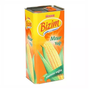 روغن ذرت بیزیم mısır yağı اولکر - 5 لیتر