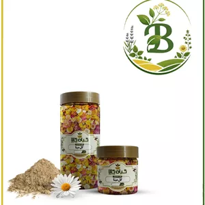 گل مینا خشک یا پودری بسته بندی