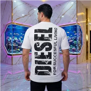 تیشرت مردانه DIESEL پنبه سوپر در 5 رنگ 