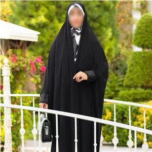 چادر مشکی دانشجویی زنانه ( مچ دار ) جنس کن کن ندا