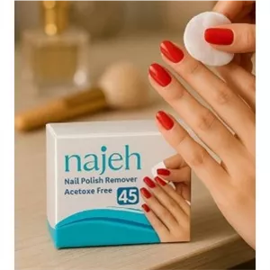 لاک پاک کن ناژه 45 عددی تاریخ بلند کاسه ایی
