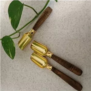 قاشق ادویه طلایی