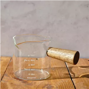 سس خوری پیرکس دسته بامبو مدرج دو لبه