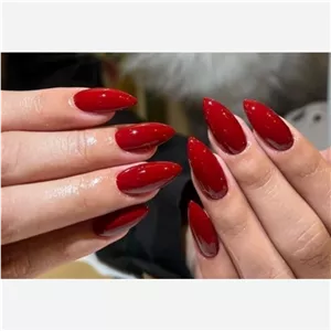 ناخن مصنوعی نمازی قرمز( پس کرایه)