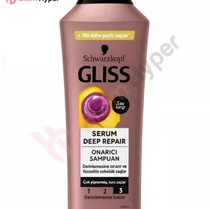 شامپو مو ترمیمکننده عمیق گلیس مدل Serum Deep Repair